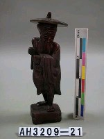 藏品(木雕漁翁)的圖片